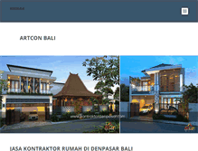 Tablet Screenshot of kontraktordenpasar.com